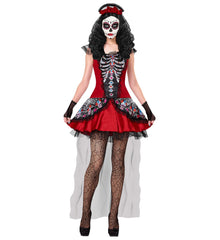Déguisement Jour des morts Mexicain Luxe / Costume Femme Jour des morts Zombie / La Maison Du Déguisement
