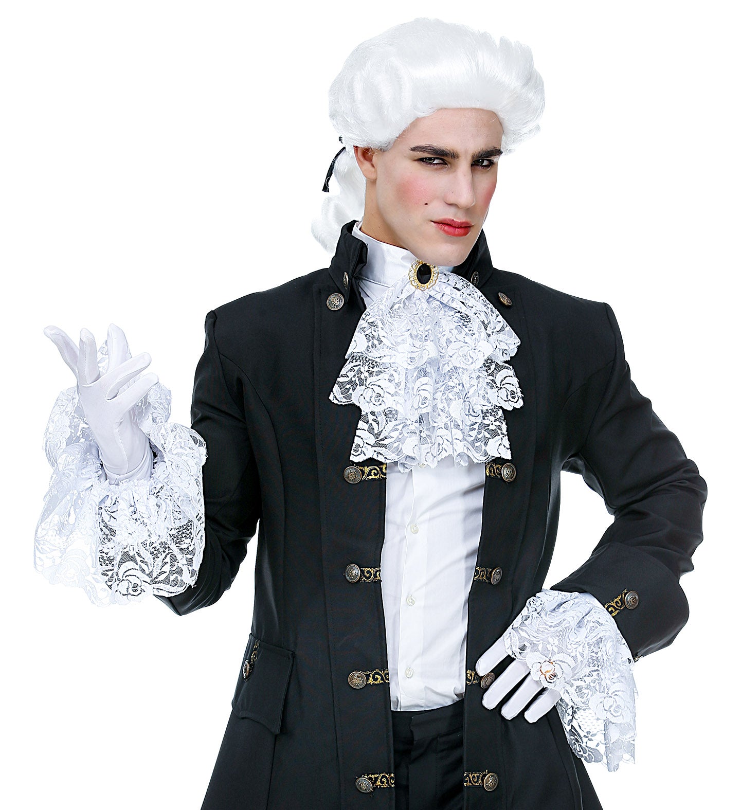 Jabot et Poignets Dentelle BM / Jabot et manchettes BM / La Maison Du Déguisement