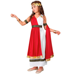 Déguisement Impératrice Romaine Enfant / Costume Grecque Fille / La Maison Du Déguisement