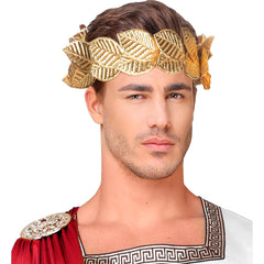 Couronne De Lauriers Dorés / Bandeau Laurier / Couronne De Laurier Or / La Maison Du Déguisement