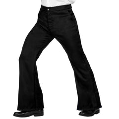 Pantalon Pattes d’éléphant Noir / Pantalon Disco Année 70 / 80s Noir / la maison Du Déguisement
