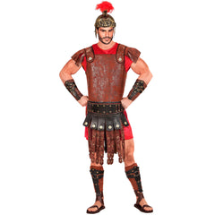 Jambières Centurion Romain / Protège Mollets Simili Cuir Marron Poursoldat Grec / Protège Mollets Gladiateur / La Maison Du Déguisement