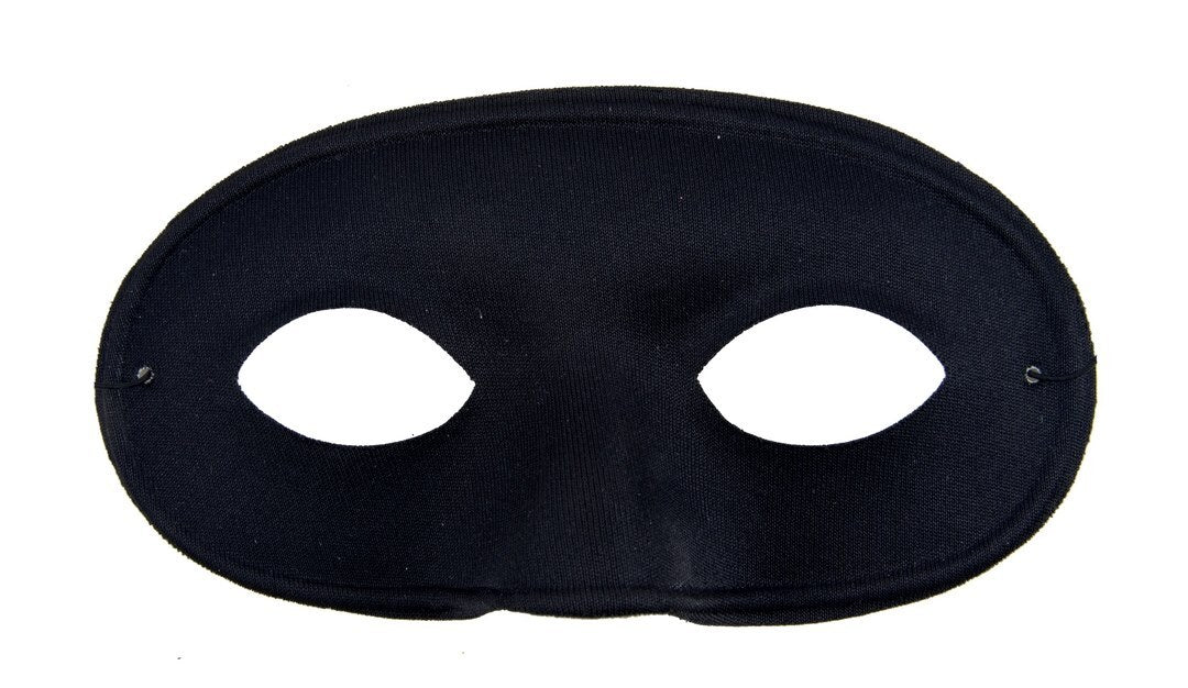 Loup Noir / Masque Domino Noir / La Maison Du Déguisement