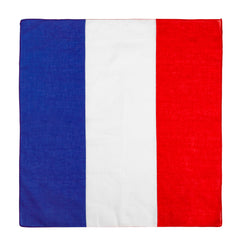 Bandana France Tricolore / Bandana Bleu Blanc Rouge / Bandana France / La Maison Du Déguisement