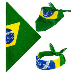 Bandana Brésil / Bandana Brésil / Brazil Bandana  / La Maison Du Déguisement