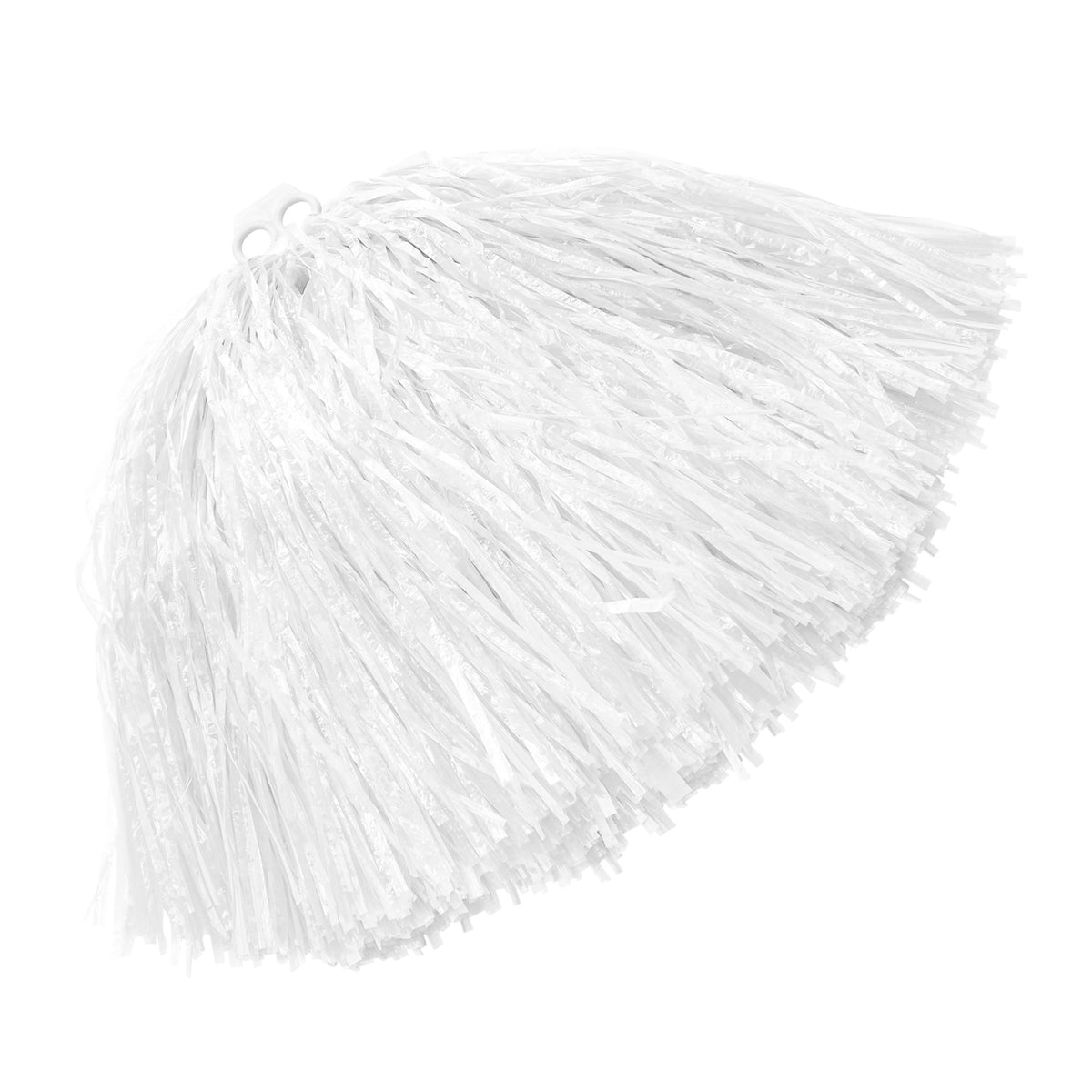 Pompon Blanc De Cheerleader / Pom Pom Blanc Luxe / La maison Du Déguisement
