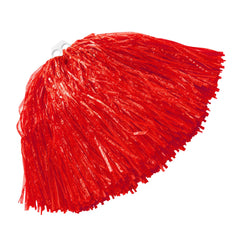 Pompon Rouge De Cheerleader / Pom Pom Rouge Luxe / La Maison Du Déguisement