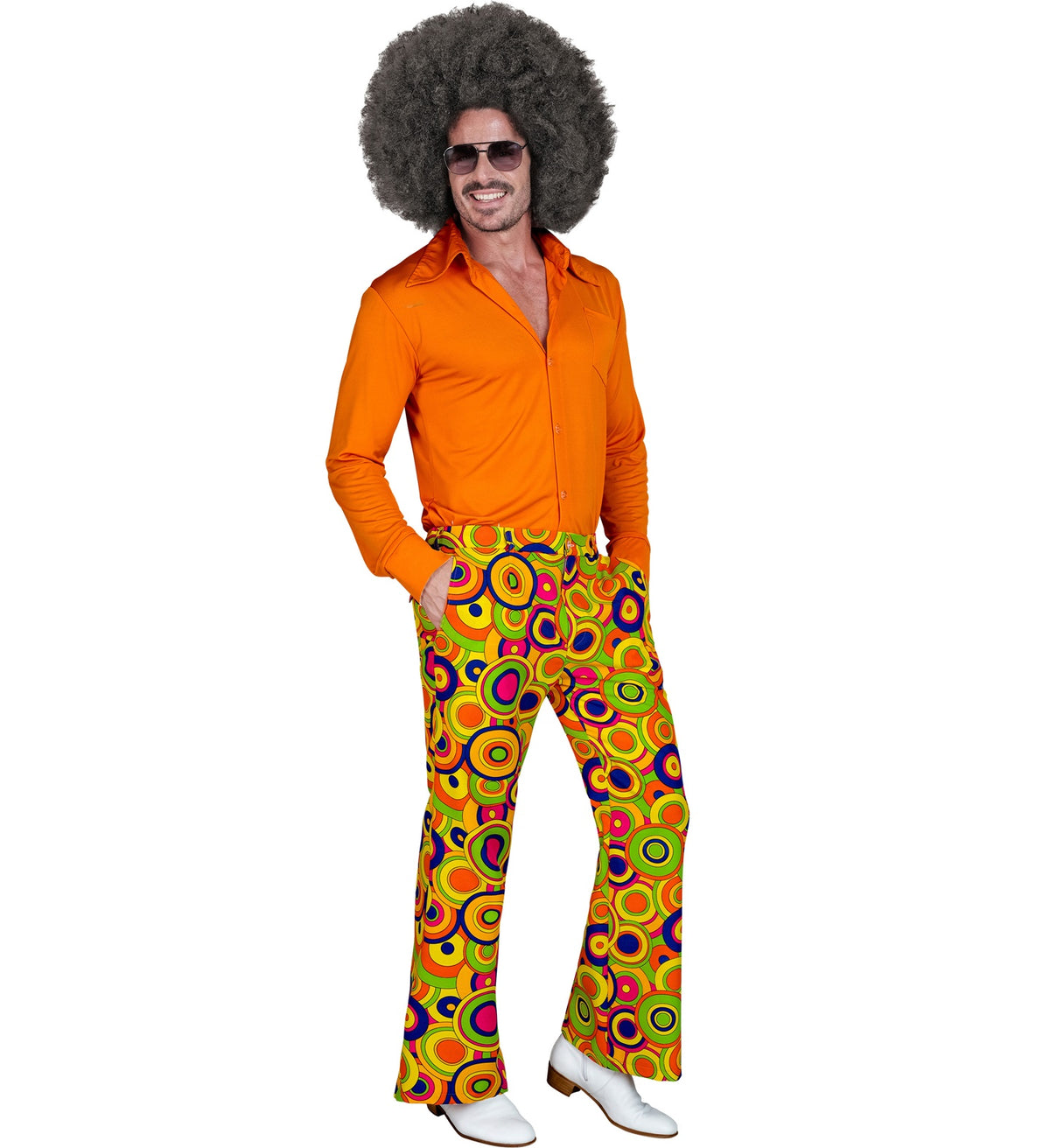 Déguisement Pantalon Année 70 Groovy Style / Pantalon Disco année 70 groovy style / La Maison Du Déguisement