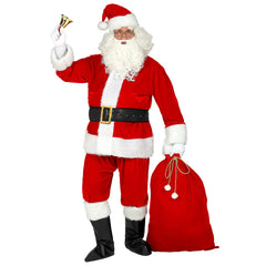 Déguisement De Père Noël Professionnel Adulte / Costume Santa claus Américain Professionnel Homme / La Maison Du déguisement