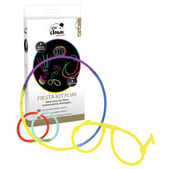Kit Lumineux Fluo / Set Lumineux Fiesta Multicolore / La Maison Du Déguisement
