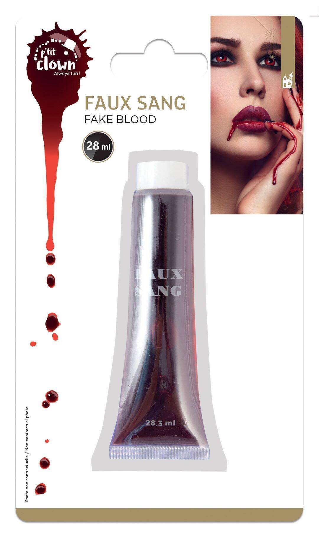 Faux Sang En Gel / Faux Sang / La maison Du Déguisement