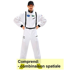 Déguisement Astronaute Blanc / Costume Cosmonaute Blanc / La Maison Du Déguisement