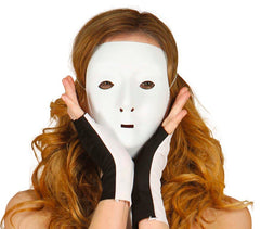 Masque Blanc à Décorer Pvc / Masque De Théâtre Blanc / La Maison Du Déguisement