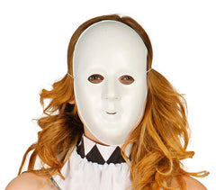 Masque Blanc à Décorer Pvc BM / Masque De Théâtre Blanc BM / La Maison Du Déguisement