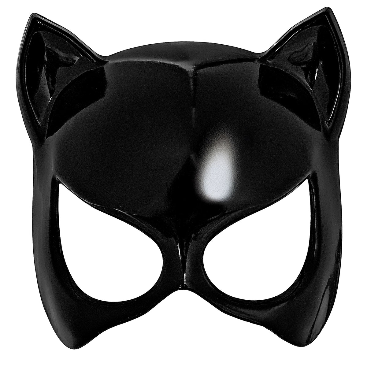 Masque De Chat Noir/ Loup Cat Woman / Loup Demi Visage Chat / La Maison Du Déguisement