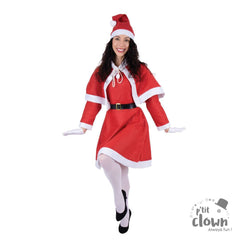 Déguisement Mère Noël Adulte One Size | Costume femme Noël| La Maison du Deguisement