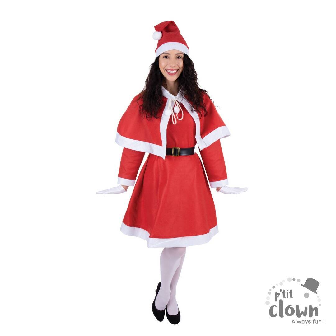 Déguisement Mère Noël Adulte / Costume Miss Santa Femme / La Maison du Déguisement