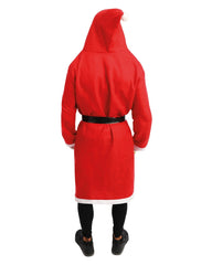 Déguisement De Père Noël Manteau Rouge Adulte / Costume Robe Santa Claus économique / La Maison Du Déguisement
