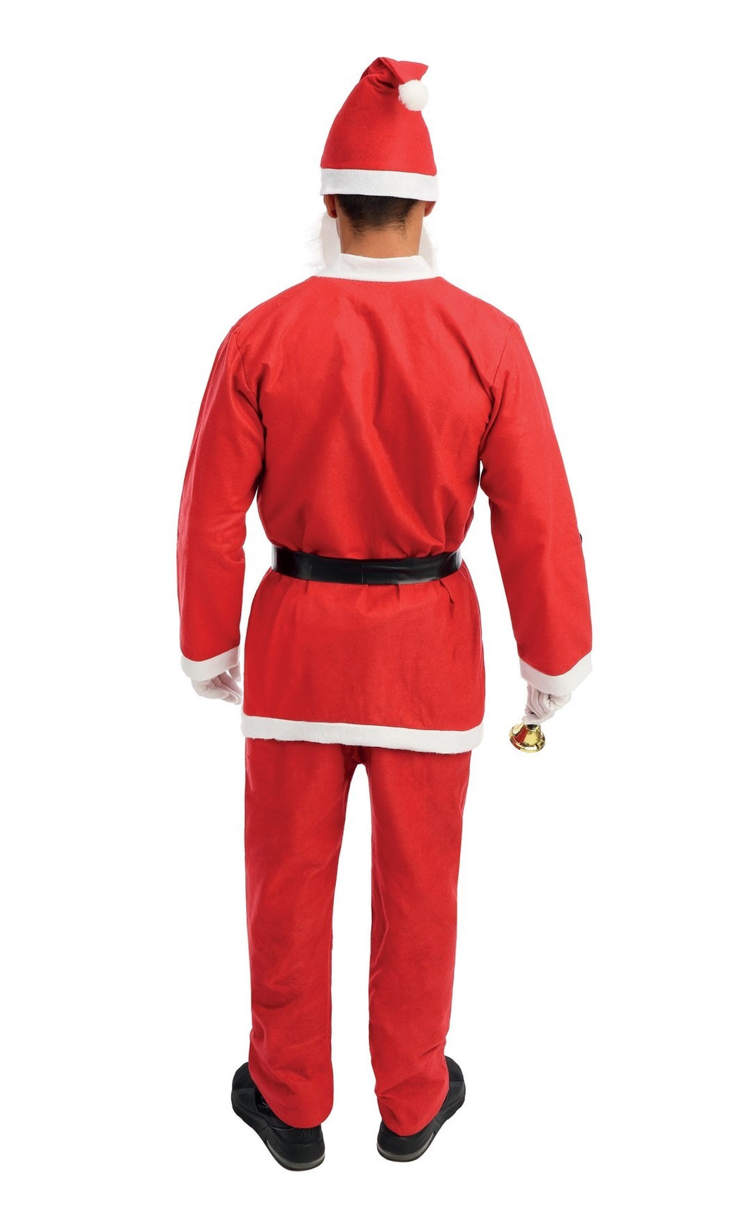 Costume Père Noël Adulte 24 Pièces - Complet Avec Barbe, Sac Cadeau - Taille M à 3XL