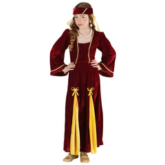 Déguisement de Princesse Médiévale Enfant / Costume Robe Tavernière Moyen Âge Fille / La Maison Du Déguisement