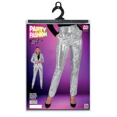 Déguisement Pantalon Argent Party Fashion / Pantalon sequins Argent luxe / La maison du déguisement