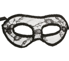 Loup Vénitien Dentelle Noir / Masque Dentelle Noir / La Maison Du Déguisement