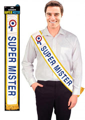 Echarpe Super Mister / La Maison Du déguisement