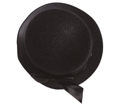 Chapeau Cloche Noir Style Années 1900 / Chapeau Dame Année 20 / La Maison Du Déguisement