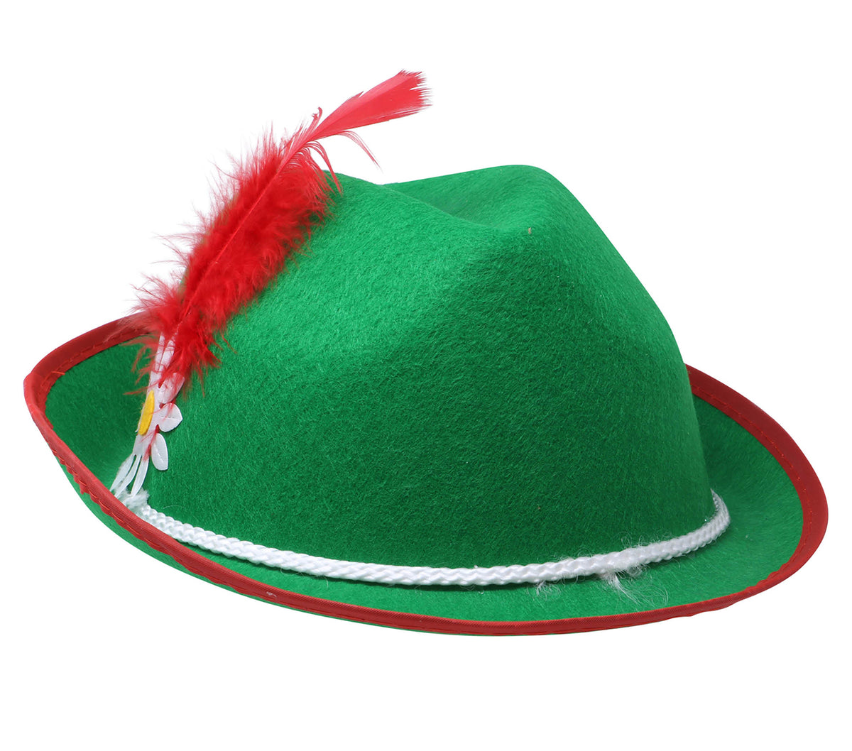 Chapeau Bavarois avec plumes / Chapeau Tyrolienne avec plumes / La Maison Du DéguisementC