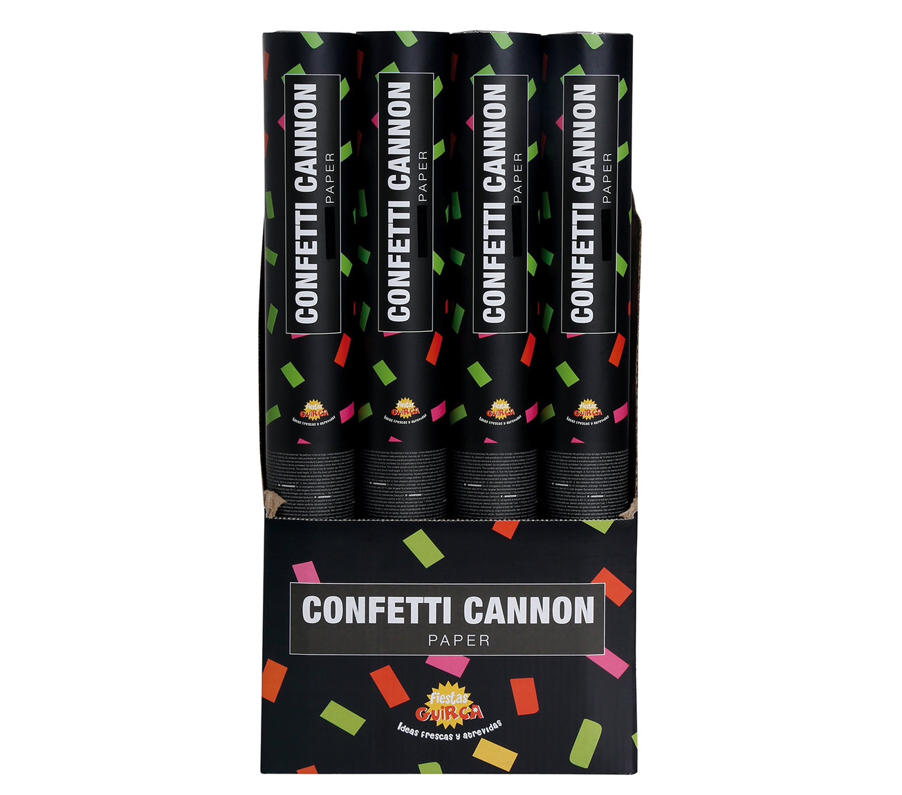 Canon à confettis Multicolore 40 cms / La Maison Du Déguisement