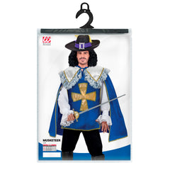 Déguisement Mousquetaire Bleu Adulte / Costume Mousquetaire Bleu Homme / La Maison Du Déguisement