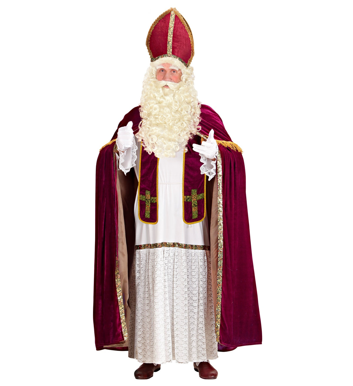 Location Déguisement Saint Nicolas Adulte / Location Costume Saint Nicolas Homme / La Maison Du Déguisement