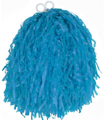 Pompon Bleu De Cheerleader / Pom Pom Bleu Luxe / La maison Du Déguisement