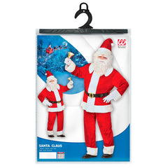 Déguisement De Père Noël Super Deluxe En Velours / Costume Santa claus Américain Super Deluxe En Velours / La Maison Du Déguisement