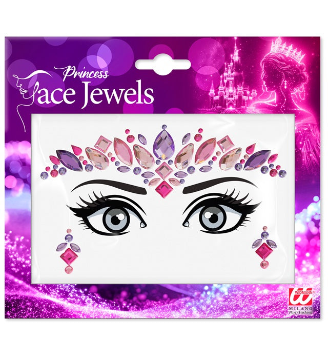Strass Autocollant Pour Le Visage Princesse / Bijoux Paillettes Autocollantes Princesse / La Maison Du Déguisement