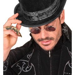 Bague Articulées Punk en Métal Dorée Style Gothique Steampunk / Bague Punk Rétro Pour Halloween Anneaux De Doigt Complets / Bague Punk Rétro Pour Halloween Anneaux Or / La Maison Du Déguisement