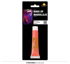 Tube Maquillage Fluo Rouge / Fard Maquillage Néon Rouge / La Maison Du Déguisement
