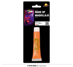 Tube Maquillage Fluo Orange / Fard Maquillage Néon Orange / La Maison Du Déguisement