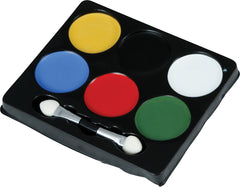 Palette assortie 6 couleurs / Palette De Maquillage / Kit Maquillage / La Maison Du Déguisement