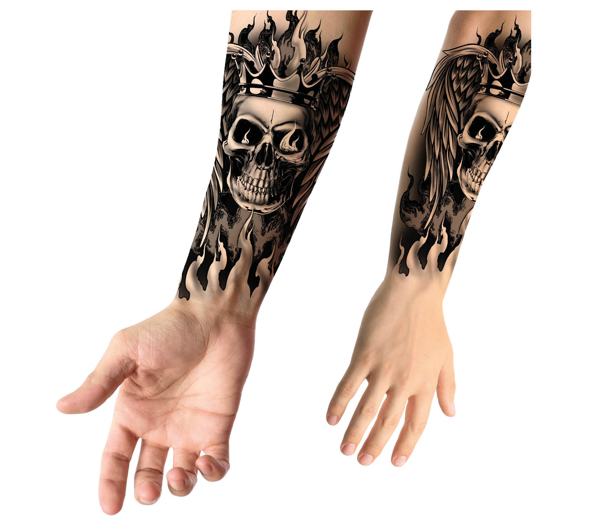 Tatouage Crâne / Tatouage Tête De Mort / La Maison Du Déguisement