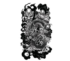 Faux Tatouage Dragon / La Maison Du Déguisement