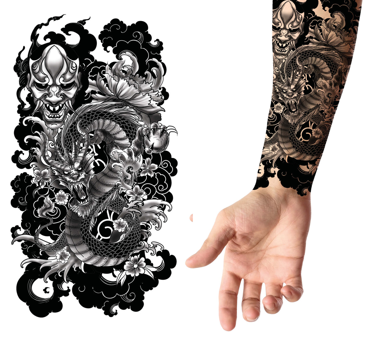 Faux Tatouage Dragon / La Maison Du Déguisement