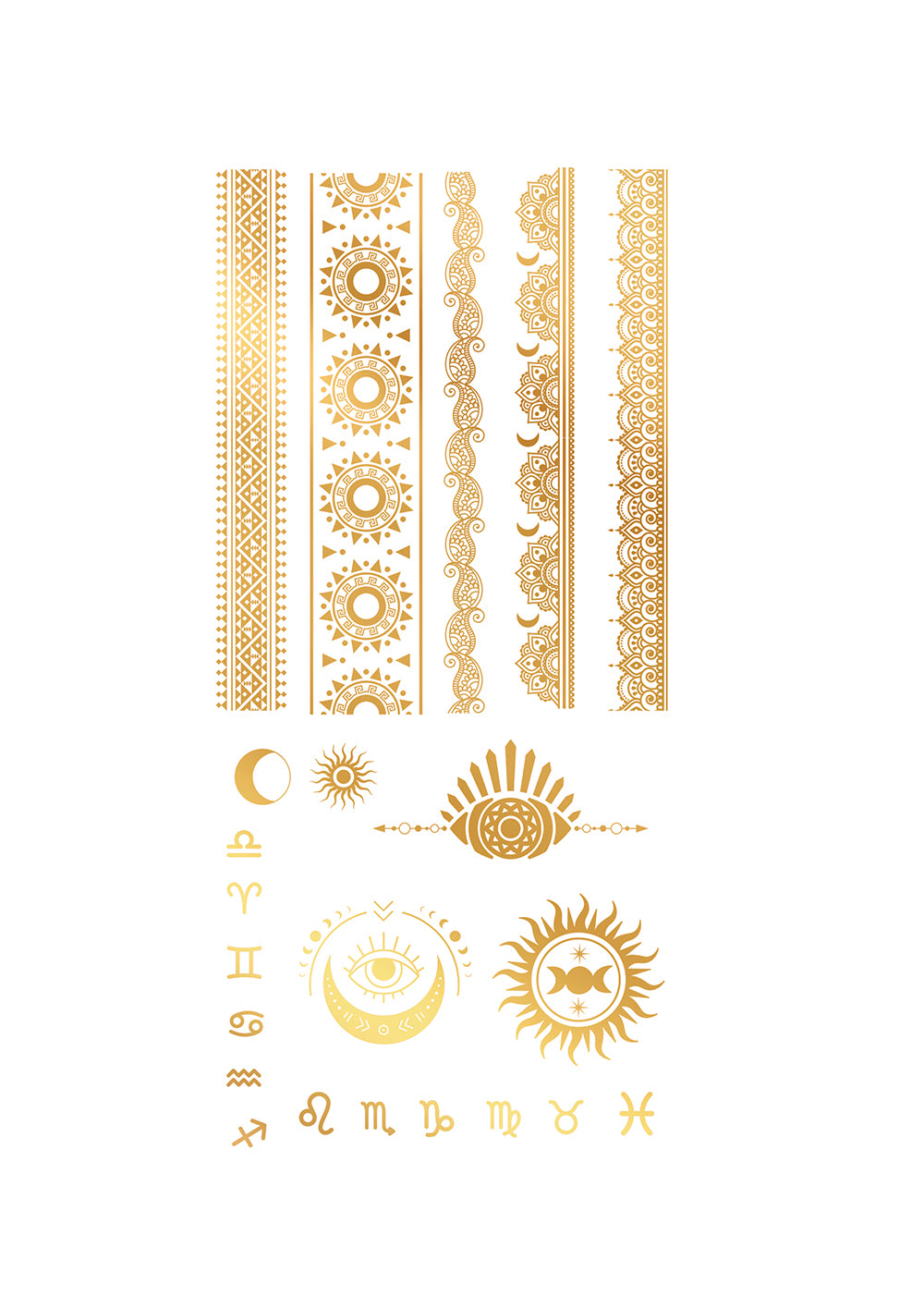 Tatouage 0r Medium / Tatouages Orient, Gitane / La Maison Du Déguisement