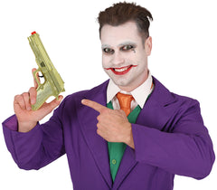 Pistolet Or métal / Pistolet Joker Dorée En Plastique / La Maison Du Déguisement
