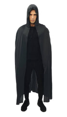 Cape Noire avec Capuche / La Maison Du Déguisement