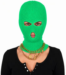 Cagoule Néon Vert / Cagoule Fluo Vert / La Maison Du Déguisement