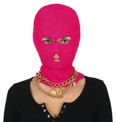 Cagoule néon Rose / Cagoule Fluo Rose / La Maison Du Déguisement