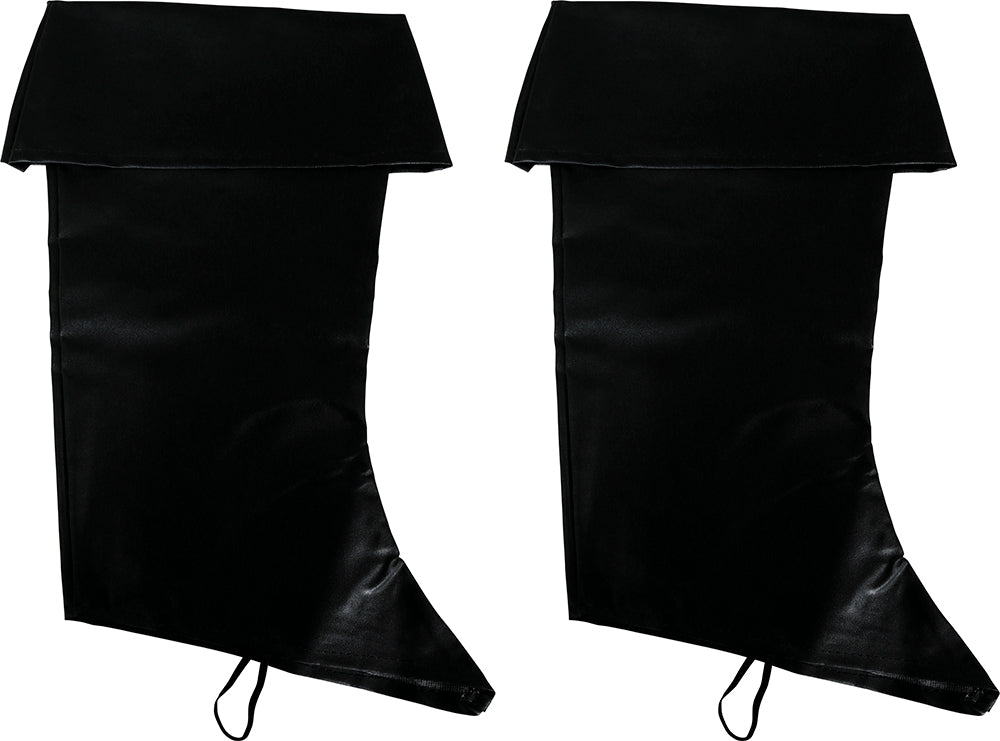 Sur bottes Simili Cuir Noir / Cache bottes Noir / Couvre-bottes élégants / La Maison du Déguisement