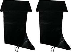 Sur bottes Simili Cuir Noir / Cache bottes Noir / Couvre-bottes élégants / La Maison du Déguisement