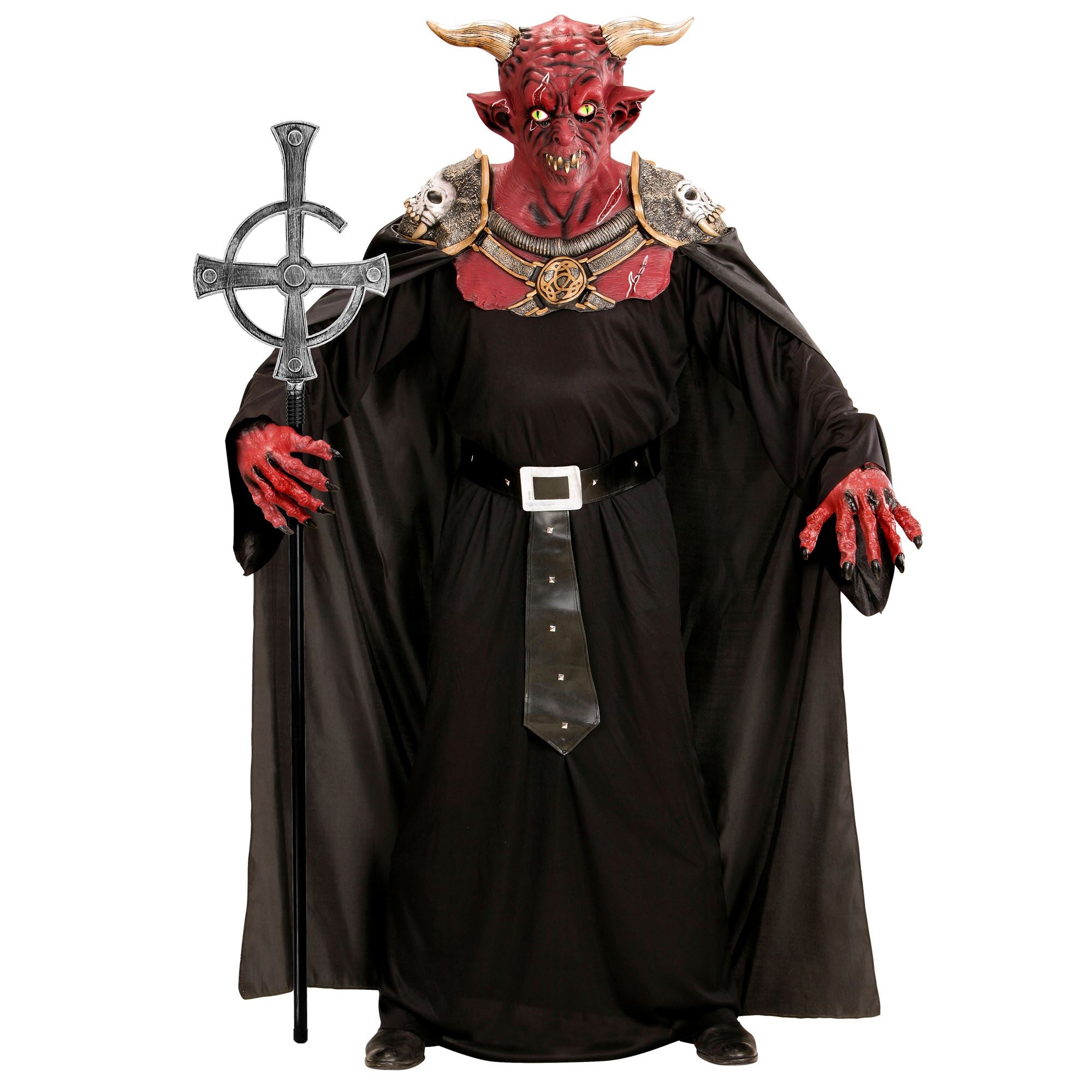 Canne Avec Crosse Messe Noire amovible / Canne Avec Crosse Religieuse Halloween / La Maison Du Déguisement